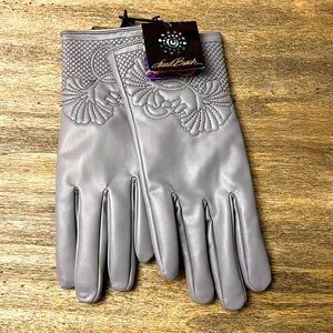Laurel Burch Vegan Leather gloves NWT